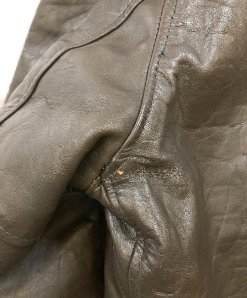 Schott（ショット）Schott (ショット) G-1 レザーフライトジャケット ブラウン サイズ:38の古着・服飾アイテム