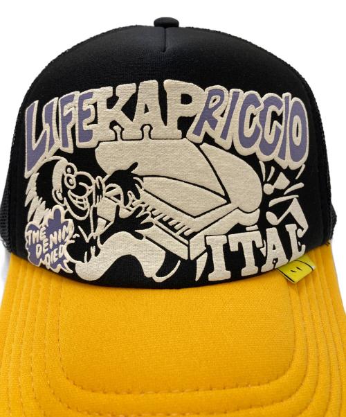 KAPITAL（キャピタル）KAPITAL (キャピタル) Life Kapriccio Track Cap ブラックの古着・服飾アイテム