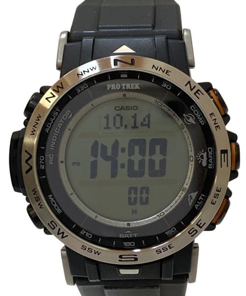 CASIO（カシオ）CASIO (カシオ) Pro TREK PRW-30-1A リストウォッチ ブラックの古着・服飾アイテム