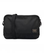 PORTERポーター）の古着「FLASH フラッシュ SHOULDER BAG」｜ブラック