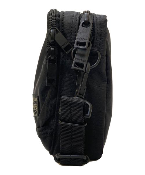 PORTER（ポーター）PORTER (ポーター) FLASH フラッシュ SHOULDER BAG ブラックの古着・服飾アイテム