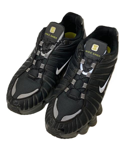 NIKE（ナイキ）NIKE (ナイキ) NIKE WMNS SHOX TL BLACK/METALLIC SILVER-IRON GREY ブラック サイズ:28.5㎝の古着・服飾アイテム