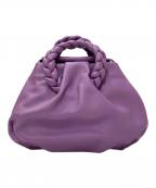 HEREUヘリュー）の古着「bombon レザーショルダーバッグ」｜ラベンダー