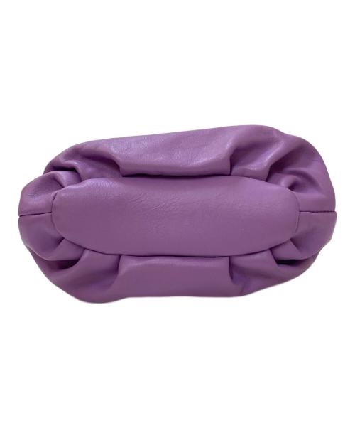 HEREU（ヘリュー）HEREU (ヘリュー) bombon レザーショルダーバッグ ラベンダーの古着・服飾アイテム