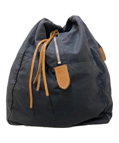 nonnative（ノンネイティブ）nonnative (ノンネイティブ) ミラレーン オイルド ボストンバッグ ネイビーの古着・服飾アイテム