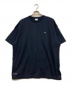 WTAPSダブルタップス）の古着「プリントTシャツ」｜ネイビー