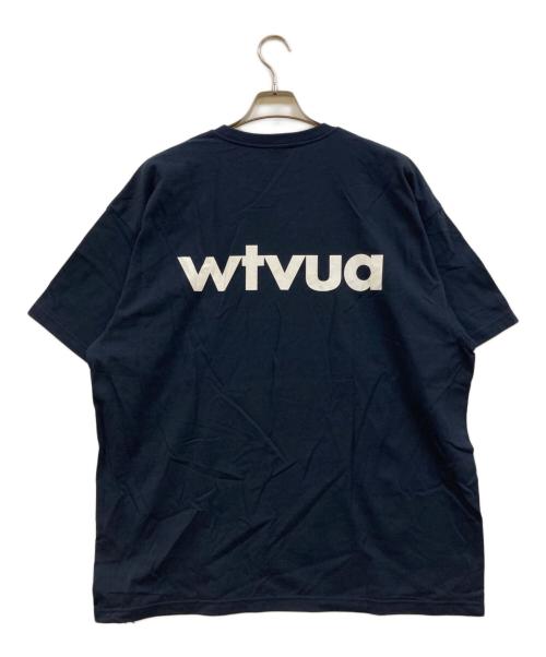 WTAPS（ダブルタップス）WTAPS (ダブルタップス) プリントTシャツ ネイビー サイズ:4の古着・服飾アイテム