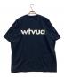 WTAPS (ダブルタップス) プリントTシャツ ネイビー サイズ:4：11000円