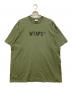 WTAPS（ダブルタップス）の古着「ロゴTシャツ」｜オリーブ