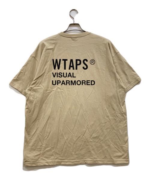 WTAPS（ダブルタップス）WTAPS (ダブルタップス) プリントTシャツ ベージュ サイズ:04の古着・服飾アイテム