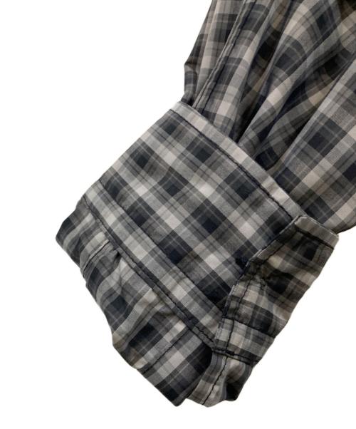 DAIWA（ダイワ）DAIWA (ダイワ) TECH BUTTON DOWN SHIRTS L/S MINI PLAIDS ブラック×グレー サイズ:L 未使用品の古着・服飾アイテム
