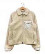 WOOLRICHウールリッチ）の古着「ボアジャケット」｜ベージュ
