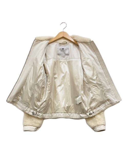 WOOLRICH（ウールリッチ）WOOLRICH (ウールリッチ) ボアジャケット ベージュ サイズ:Sの古着・服飾アイテム