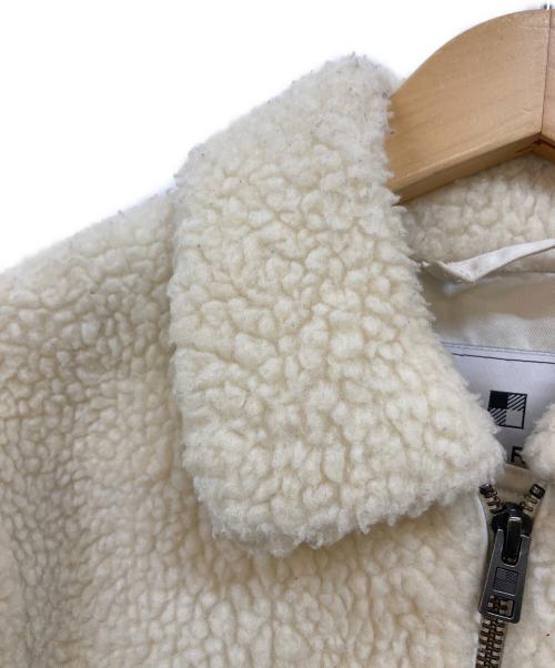 WOOLRICH（ウールリッチ）WOOLRICH (ウールリッチ) ボアジャケット ベージュ サイズ:Sの古着・服飾アイテム