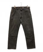 LEVI'Sリーバイス）の古着「505先染めブラックデニムパンツ」｜グレー