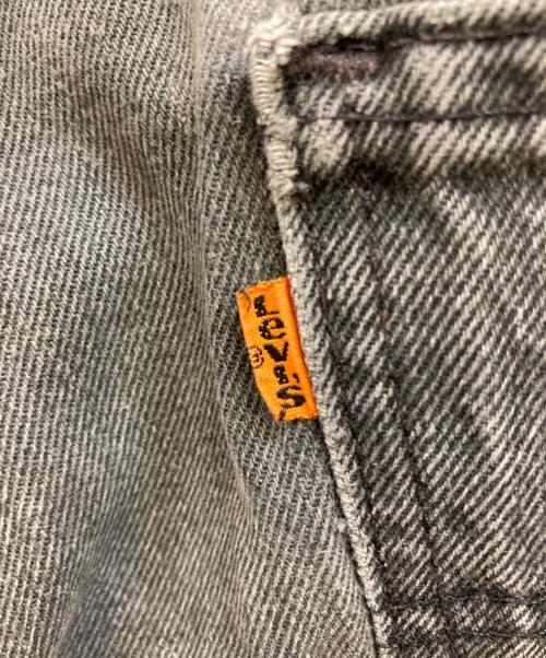 LEVI'S（リーバイス）LEVI'S (リーバイス) 505先染めブラックデニムパンツ グレー サイズ:W38の古着・服飾アイテム