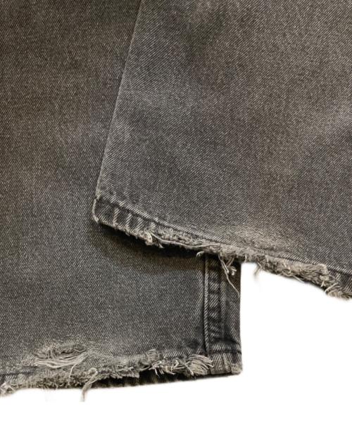 LEVI'S（リーバイス）LEVI'S (リーバイス) 505先染めブラックデニムパンツ グレー サイズ:W38の古着・服飾アイテム