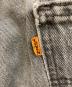 中古・古着 LEVI'S (リーバイス) 505先染めブラックデニムパンツ グレー サイズ:W38：12000円