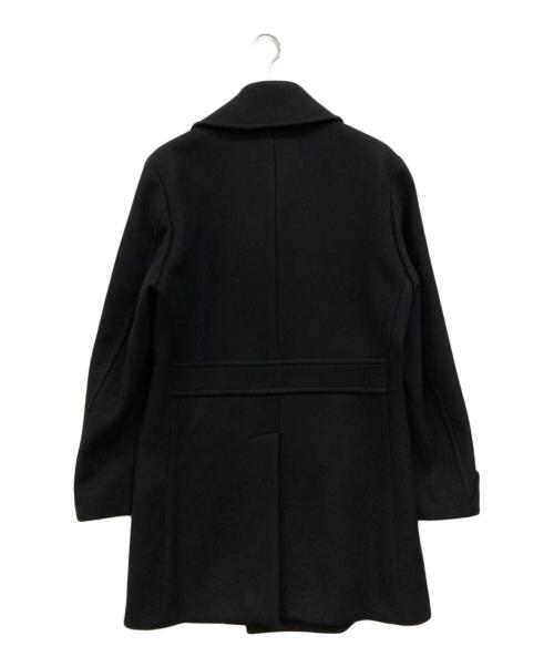 BURBERRY BLACK LABEL（バーバリーブラックレーベル）BURBERRY BLACK LABEL (バーバリーブラックレーベル) 裏地ノバチェック メルトンロングコート ブラック サイズ:Lの古着・服飾アイテム