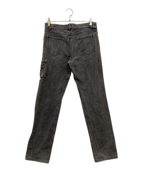 RAF SIMONS（ラフシモンズ）RAF SIMONS (ラフシモンズ) MA-1デニムパンツ グレー サイズ:48の古着・服飾アイテム