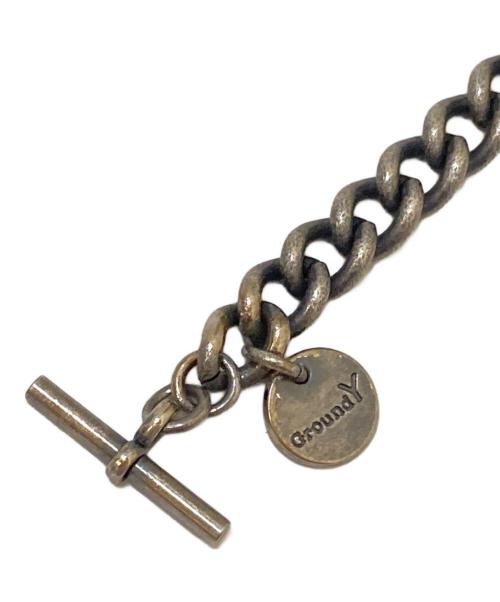 GROUND Y（グラウンドワイ）GROUND Y (グラウンドワイ) Gradation Chain Bracelet ブラックの古着・服飾アイテム