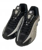NIKEナイキ）の古着「NIKE SHOX R4 METALLIC SILVER/METALLIC SILVER-BLACK」｜ブルー×シルバー