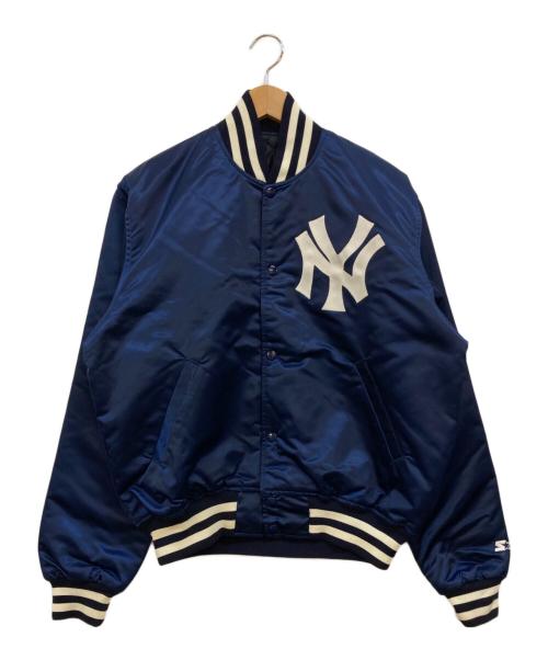 STARTER（スターター）STARTER (スターター) 80's NY ヤンキース スタジャン ネイビー サイズ:Mの古着・服飾アイテム