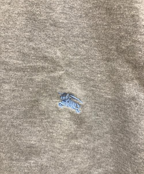 BURBERRY BLACK LABEL（バーバリーブラックレーベル）BURBERRY BLACK LABEL (バーバリーブラックレーベル) バイカラー ラグランカットソー ピンク×グレー サイズ:3の古着・服飾アイテム