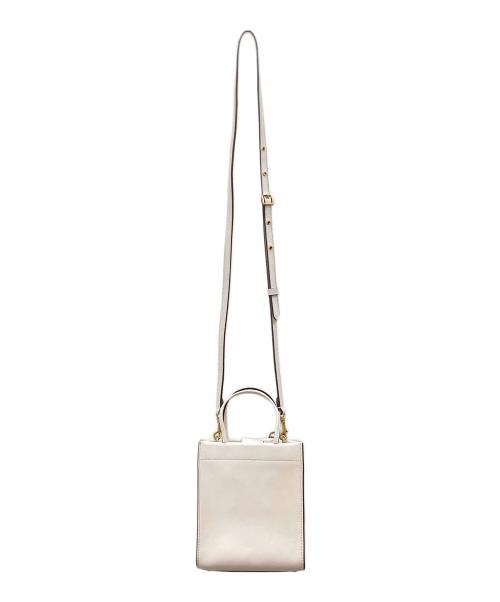 COACH（コーチ）COACH (コーチ) ミニ カシン 2WAY レザートートバッグ ベージュの古着・服飾アイテム