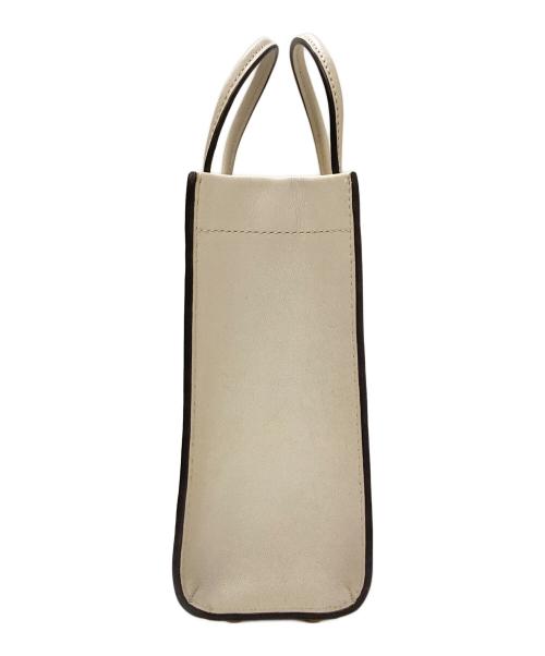 COACH（コーチ）COACH (コーチ) ミニ カシン 2WAY レザートートバッグ ベージュの古着・服飾アイテム