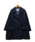 SLOBE IENA（スローブ イエナ）の古着「T/WメルトンビックPコート」｜ネイビー