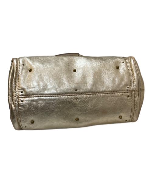 Chloe（クロエ）Chloe (クロエ) パディントン レザートートバッグ ゴールドの古着・服飾アイテム