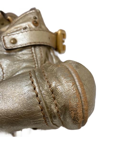 Chloe（クロエ）Chloe (クロエ) パディントン レザートートバッグ ゴールドの古着・服飾アイテム