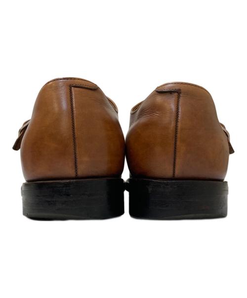 Fortuna Shoes（フォルトゥーナシューズ）Fortuna shoes (フォルトゥーナシューズ) Jalan Sriwijaya (ジャランスリウァヤ) ダブルモンクストラップ レザーシューズ ブラウン サイズ:8の古着・服飾アイテム