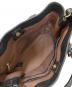 中古・古着 LAUREN RALPH LAUREN (ローレンラルフローレン) シボレザー 2WAYショルダーバッグ ブラック：8000円