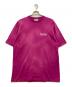 BALENCIAGA（バレンシアガ）の古着「キャンペーンロゴ Tシャツ」｜ピンク