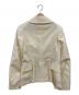 COMME des GARCONS COMME des GARCONS (コムデギャルソン コムデギャルソン) ダブルボタンジャケット ホワイト サイズ:ss：8000円