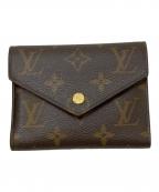 LOUIS VUITTONルイ ヴィトン）の古着「ポルトフォイユ・ヴィクトリーヌ」｜ブラウン