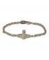 Vivienne Westwood（ヴィヴィアンウエストウッド）の古着「MINI BAS RELIEF CHAIN オーブ ブレスレット」｜シルバー