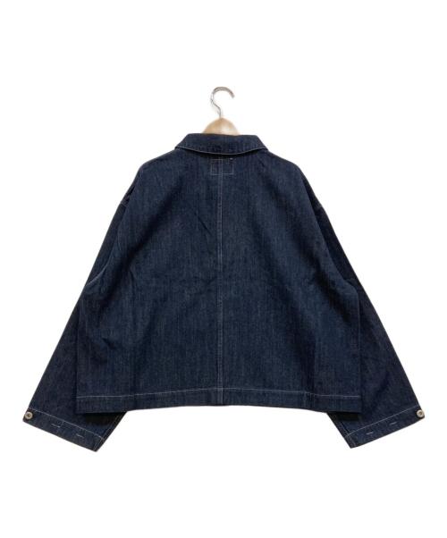 solamonat poche（ソラモナ ポッシェ）solamonat poche (ソラモナ ポッシェ) 9OZデニムプリズナージャケット インディゴ サイズ:2 未使用品の古着・服飾アイテム