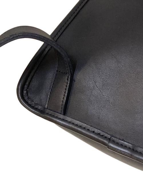 OLD COACH（オールドコーチ）OLD COACH (オールドコーチ) ターンロック レザーミニリュック ブラックの古着・服飾アイテム