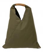 MM6 Maison Margielaエムエムシックスメゾンマルジェラ）の古着「ジャパニーズトートバッグ」｜オリーブ