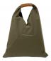 MM6 Maison Margiela (エムエムシックスメゾンマルジェラ) ジャパニーズトートバッグ オリーブ：15000円