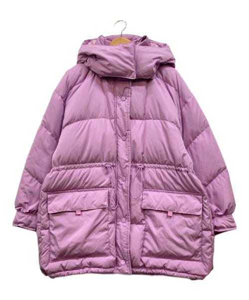 Snidel（スナイデル）Snidel (スナイデル) ウエストマークミドルダウン ピンク サイズ:Fの古着・服飾アイテム