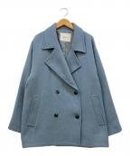 SHIPS anyシップスエニィ）の古着「Pコート」｜スカイブルー