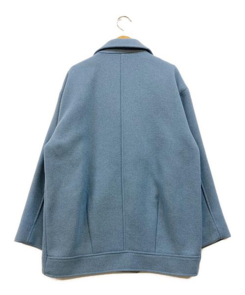 SHIPS any（シップスエニィ）SHIPS any (シップスエニィ) Pコート スカイブルー サイズ:ONE SIZE 未使用品の古着・服飾アイテム