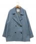 SHIPS any（シップスエニィ）の古着「Pコート」｜スカイブルー