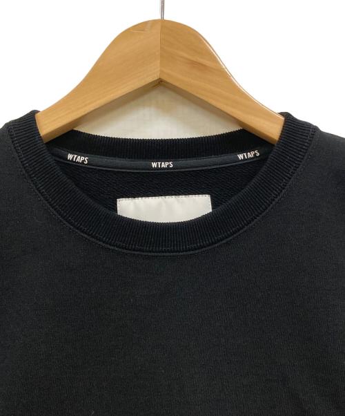 WTAPS（ダブルタップス）WTAPS (ダブルタップス) ACADEMY SWEATER COTTON ブラック サイズ:X04の古着・服飾アイテム