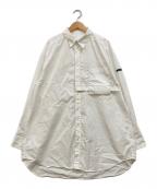 PRANK PROJECTプランクプロジェクト）の古着「Multi Way Oversize Shirt」｜ホワイト
