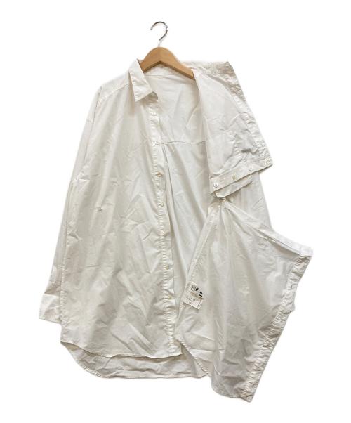 PRANK PROJECT（プランクプロジェクト）PRANK PROJECT (プランクプロジェクト) Multi Way Oversize Shirt ホワイト サイズ:FREEの古着・服飾アイテム